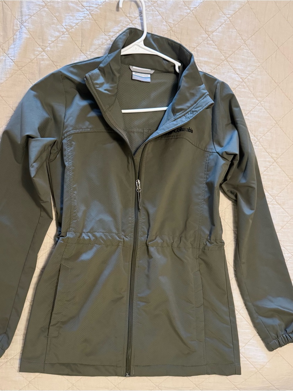 Columbia Women's Olive Utility Zip-Front Jacket